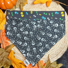 Load image into Gallery viewer, Halloween Googly Eyes Snap On Pet Bandana