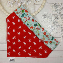 Load image into Gallery viewer, Christmas Gnomes and Festive Moose Pet Bandana