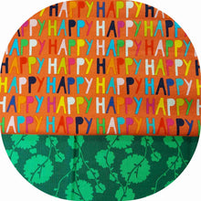 Load image into Gallery viewer, HAPPY Snap-On Pet Bandana