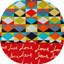 Load image into Gallery viewer, Modern Geometric Snap-On Bandana