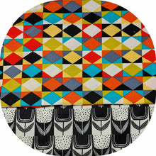 Load image into Gallery viewer, Modern Geometric Snap-On Bandana