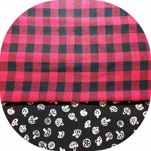 Load image into Gallery viewer, Buffalo Plaid Snap-On Pet Bandana