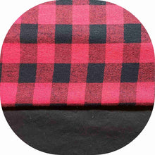 Load image into Gallery viewer, Buffalo Plaid Snap-On Pet Bandana