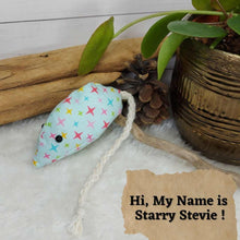 Load image into Gallery viewer, Starry Stevie Cutie Pie Catnip Mouse