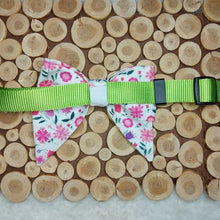 Load image into Gallery viewer, Martha&#39;s Floral Collar Bow
