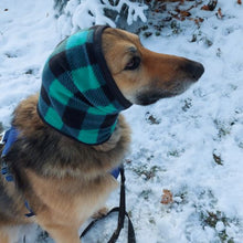 Load image into Gallery viewer, Green Buffalo Plaid Dog Snood