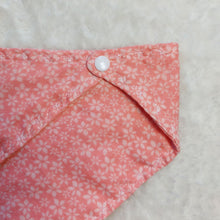 Load image into Gallery viewer, Positively Peach Double Gauze Snap-On Pet Bandana
