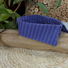 Load image into Gallery viewer, Purple Plaid Dapper Pet Collar