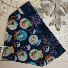 Load image into Gallery viewer, Winter Wonders Snow Globe Dog Bandana
