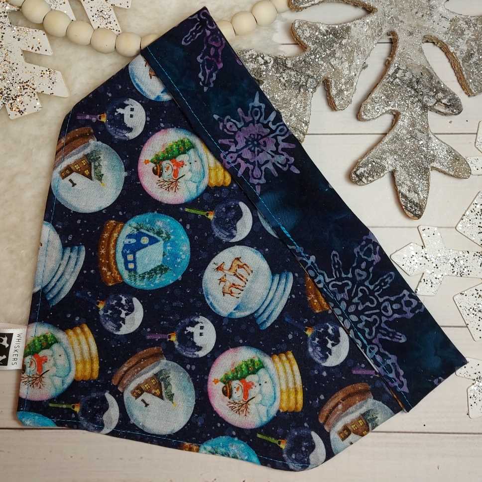 Winter Wonders Snow Globe Dog Bandana