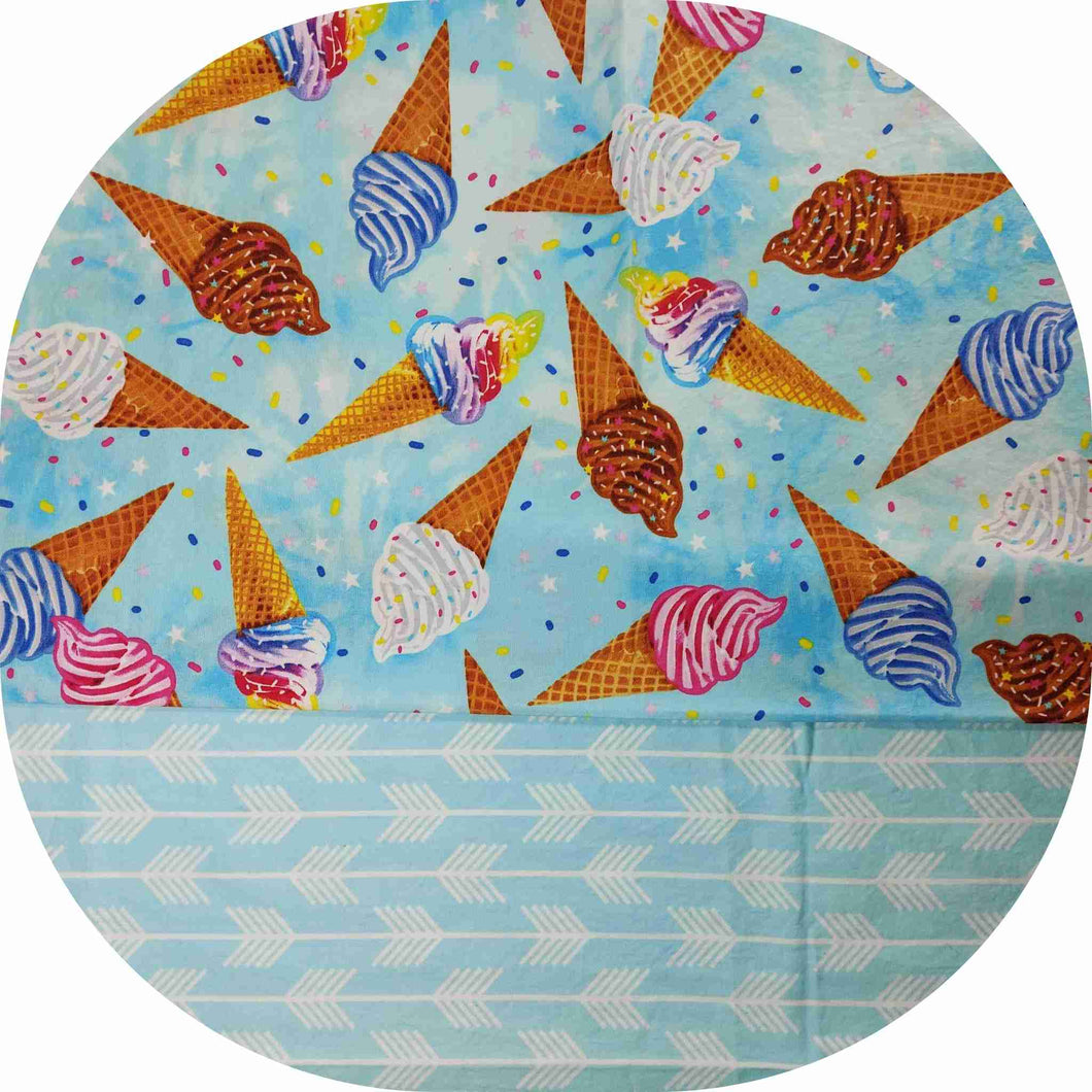 Ice Cream Delight Snap On Pet Bandana