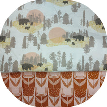 Load image into Gallery viewer, Bears at Sunset Snap-On Dog Bandana
