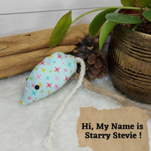 Load image into Gallery viewer, Starry Stevie Cutie Pie Catnip Mouse
