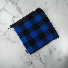 Load image into Gallery viewer, Blue Buffalo Plaid Dog Snood

