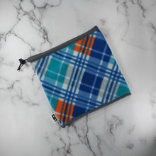 Load image into Gallery viewer, Blue Plaid Dog Snood
