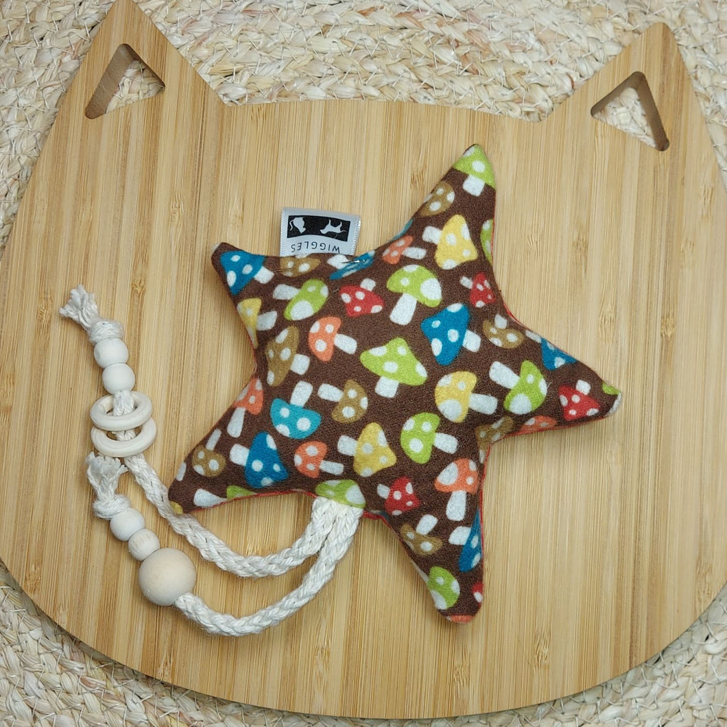 Funky Mushroom Catnip Star