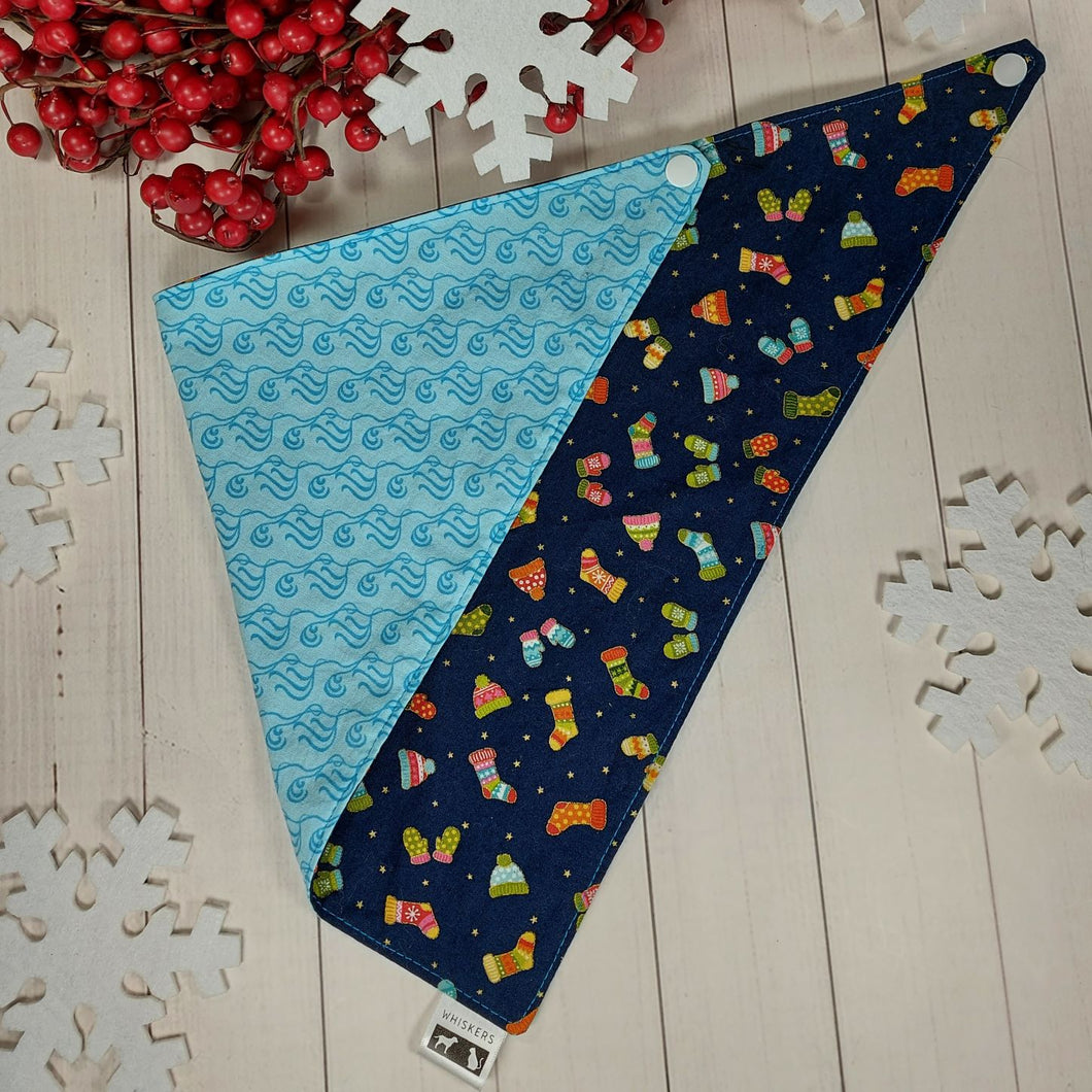 Mittens, Mittens, Mittens! Reversible Pet Bandana