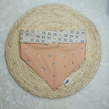Load image into Gallery viewer, Perfectly Peach Mushroom Snap-On Pet Bandana
