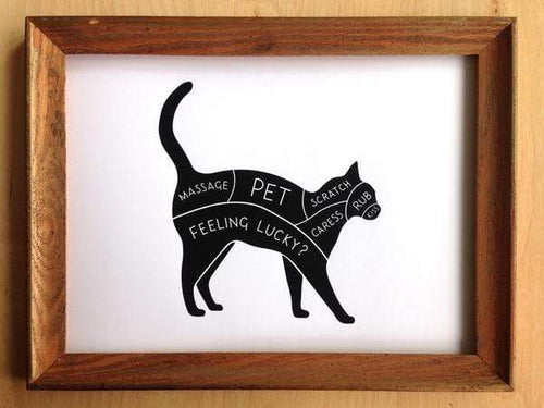 Guide To Cat Petting - Frameable 5