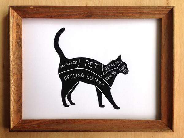Guide To Cat Petting - Frameable 5