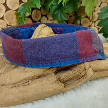 Load image into Gallery viewer, Your dog or cat will look “Oh so handsome” in a snap, with this simple, comfortable and stylish collar available in a variety of classic looks. This dog collar is suitable to be used as a cat collar. The neck size is 14.5 inches. Made of 100% cotton fabric. Fully washable, dryer friendly and can be ironed as needed. It is recommended that you allow an additional 2 finger widths space for ideal fit.
